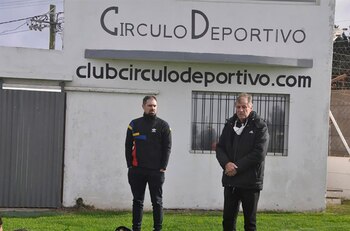 Guillermo Trama en su primer