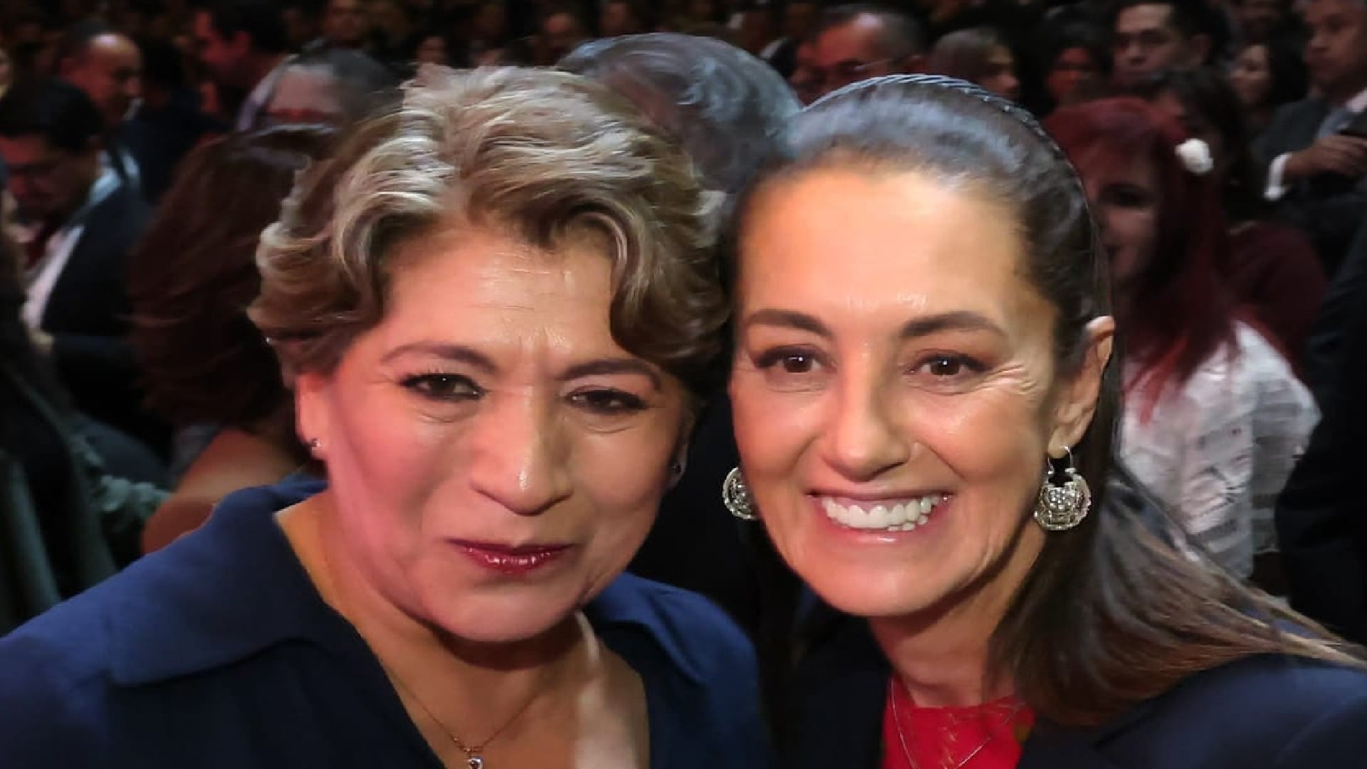 Delfina Gómez y Claudia Sheinbaum (Gob. Edomex)