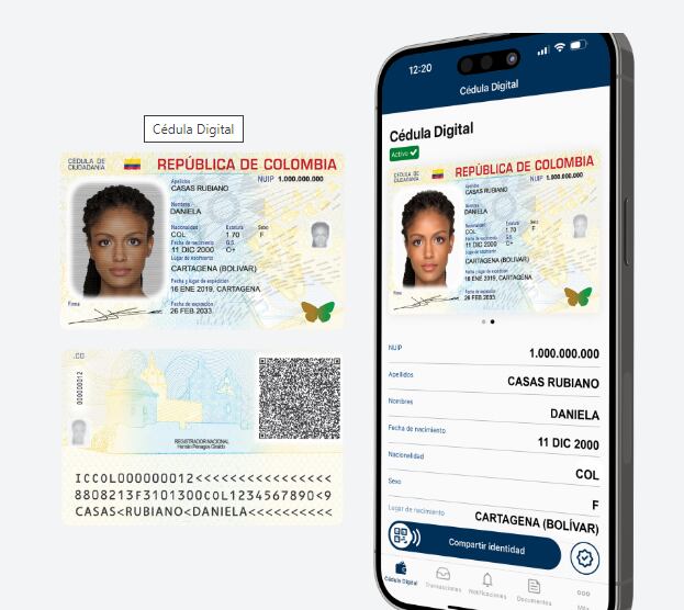 Aquellos con cédula digital pueden votar en Colombia. (Foto: Registraduría)