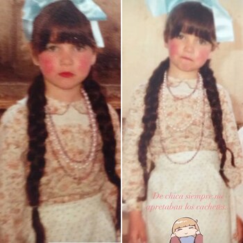 Natalia Oreiro infancia Instagram