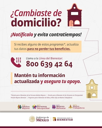 Mantener la información personal actualizada