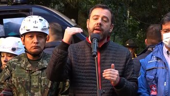 El alcalde Carlos Fernando Galán