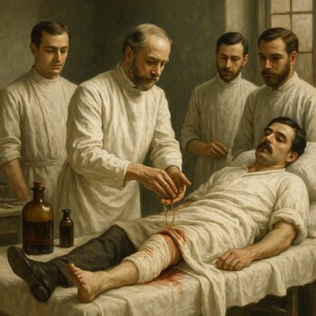 Antes de la higiene hospitalaria,