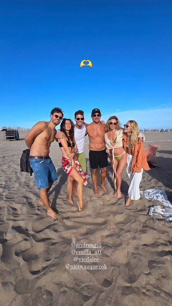 Rocío Igarzabal también compartió algunos