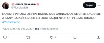 Los usuarios atacaron a Pipe