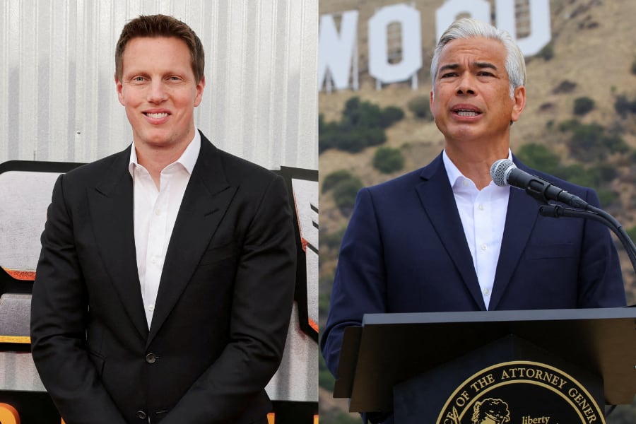 Rob Bonta afirmó que la demanda antimonopolio de 12 fiscales generales para bloquear la fusión entre Paramount y Warner Bros. Discovery seguirá adelante (Imagen Ilustrativa Infobae/Agencias).