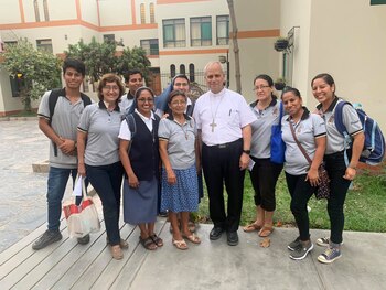 El paso del Papa León