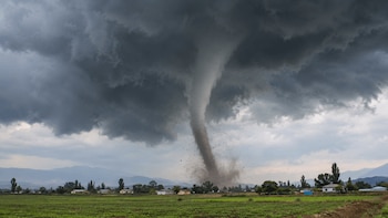 Videos: un tornado arrasó con una escuela y una veintena de casas en Chile