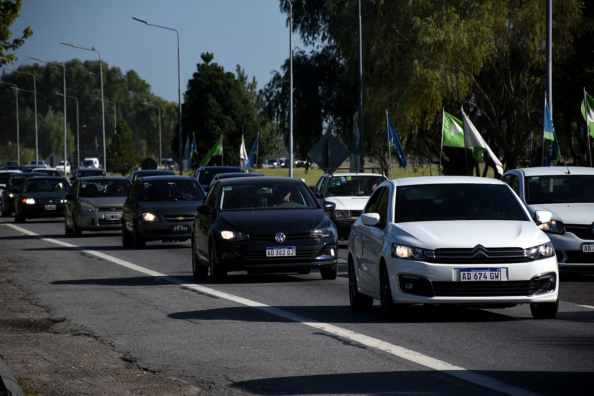En la zona cercana a Mar del Plata, los controles de velocidad son fijos y móviles. desde Kamet es recomendable ir a 80 km/h con atención a las señalizaciones de 60.(Nicolás Stulberg)