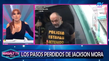 Magaly Medina sorprende al defender a Jackson Mora: “Me pongo en los zapatos de estas personas”. Captura: Magaly TV La Firme.