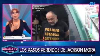 Magaly Medina cuestiona exposición de Jackson Mora tras su detención: “Es un exhibicionismo y un show circense”