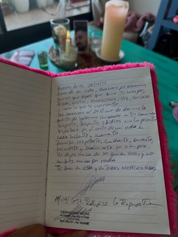 El "pacto de amor" que