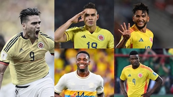 La selección Colombia no tiene goleadores: el promedio de los delanteros está más cerca de Curazao que de Inglaterra