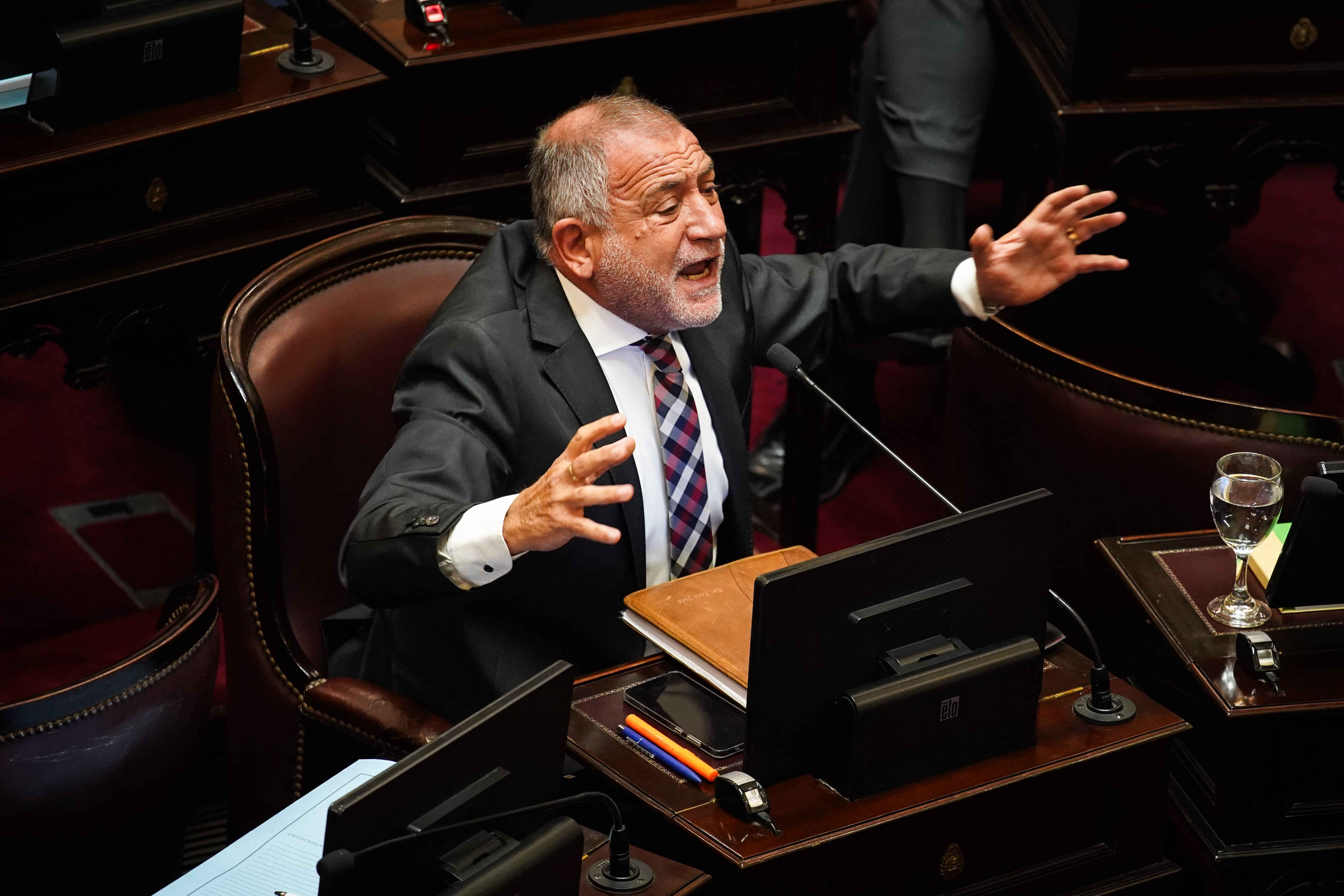 Luis Juez hizo una fervorosa defensa de la ley (RSFotos)