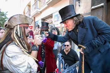 Johnny Depp en la Comic-Con 2026