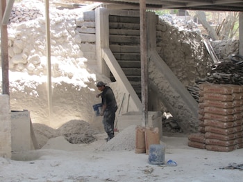 La producción de cal en