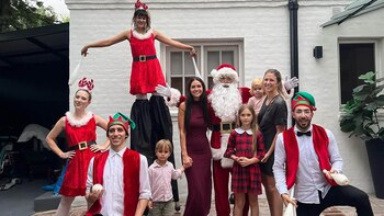 Zaira Nara y su familia