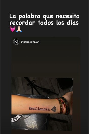 La también cantante aseguró que