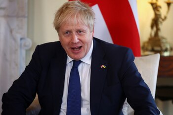 British Prime Minister Boris Johnson