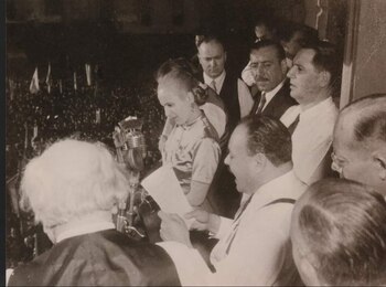 José Espejo habla ante la