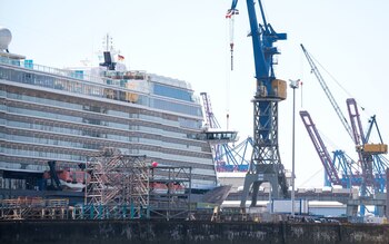 Un crucero en construcción en