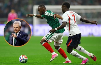 El máximo goleador del Tri, con cuatro tantos, explicó que la Selección Inglesa no perdona ventajas y que las malas decisiones tácticas se pagaron caro. (REUTERS: Eloisa Sanches/Daniel Becerril)