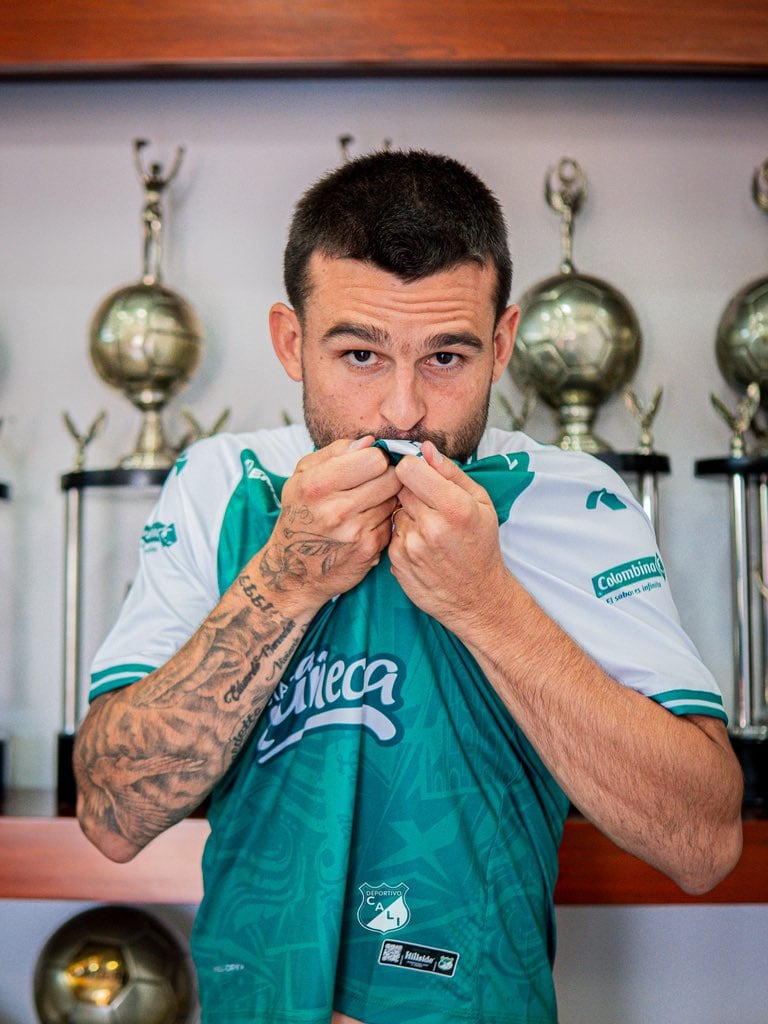 Nicolás Benedetti es el jugador que está más próximo a regresar de su lesión con el Deportivo Cali - crédito Deportivo Cali