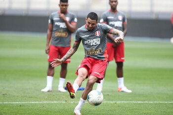 Sergio Peña juega en el Mlalmö FF de Suecia. Foto: Selección peruana.