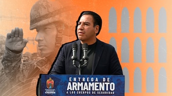 ¿Policías con AK-47? Gobernador de