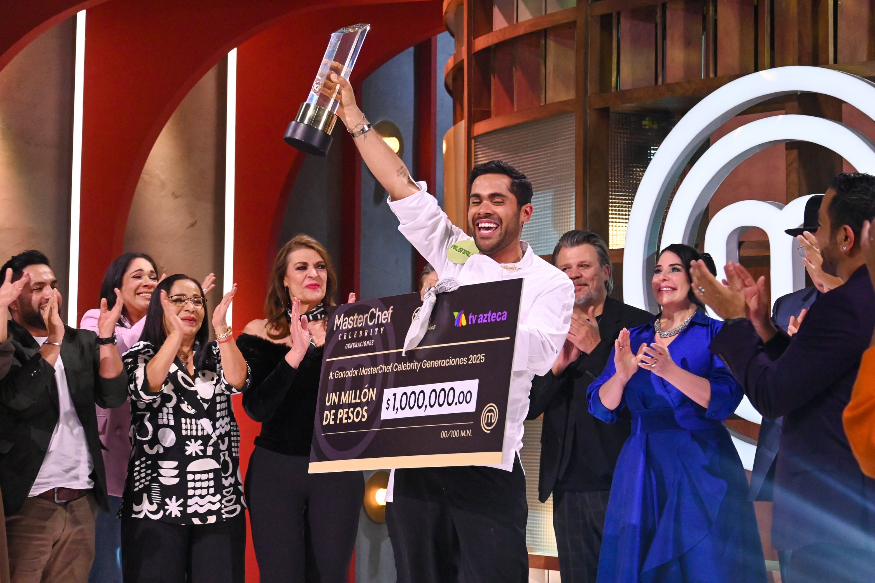 Dani Valle es el ganador de MasterChef Celebrity México 2025. (@MasterChefMx)