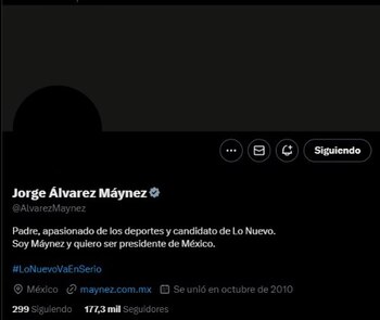 Jorge Álvarez Máynez cambió su