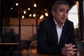 El intendente de Rosario, Pablo