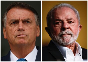 Jair Bolsonaro y Luiz Inacio Lula da Silva REUTERS/Adriano Machado and Ueslei Marcelino