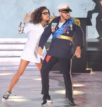 Pura química: Lourdes Sánchez y Fede Bal (Fotos: LaFlia / Negro Luengo)