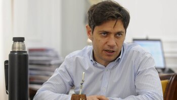Axel Kicillof respaldó a Sergio