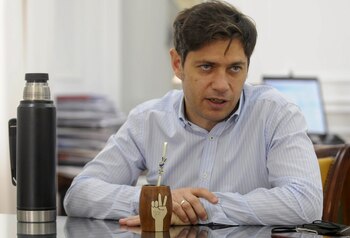 El gobernador bonaerense respaldó al