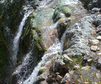 Cascadas en la Garganta de