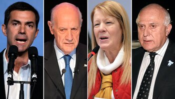 Los cuatro dirigentes integraron un