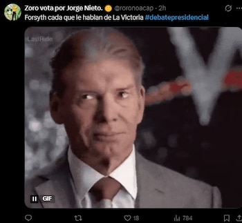 Debate presidencial 2026: los memes que arrasaron en la segunda jornada. Captura: X.