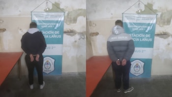 Los dos adolescentes de 16 y 17 años fueron trasladados por la policía tras su aprehensión
