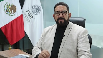 El mensaje fue realizado por el vocero oficial de la institución. Crédito: FGR