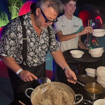 Donato de Santis se encargó del catering en la fiesta de Wanda Nara (Foto: Instagram)