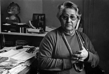 Françoise Dolto (nacida como Françoise Marette en París en 1908) fue una de las figuras más influyentes del psicoanálisis y la pediatría (Crédito: Michele Brabo / Opale.photo / Grosby)