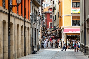 La calle Laurel en Logroño