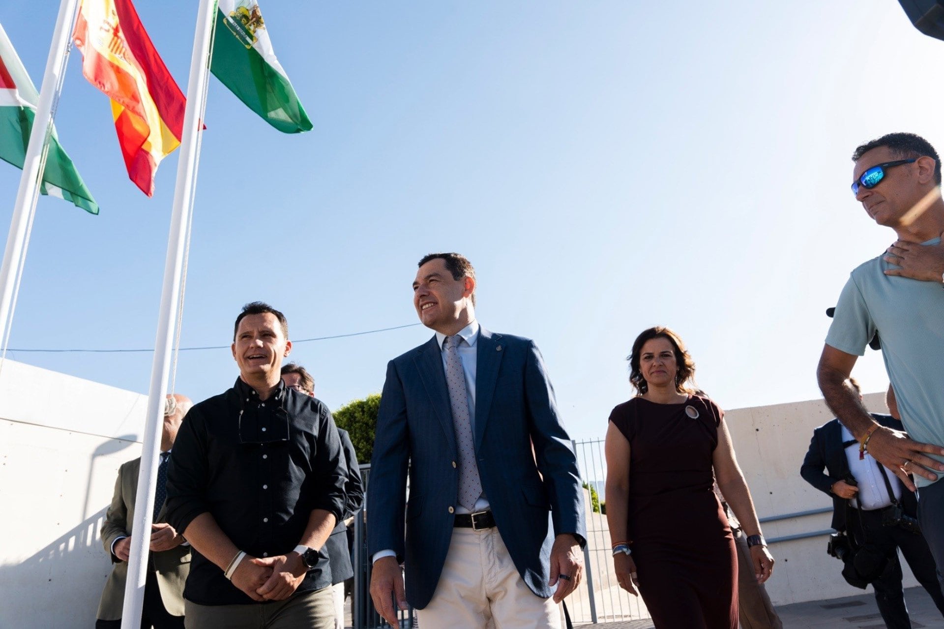 10/09/2026 El presidente de la Junta de Andalucía, Juanma Moreno, acude al acto de inicio del curso escolar en el CEIP Padre Manjón de Benahadux (Almería).
POLITICA
MARIAN LEÓN - EUROPA PRESS