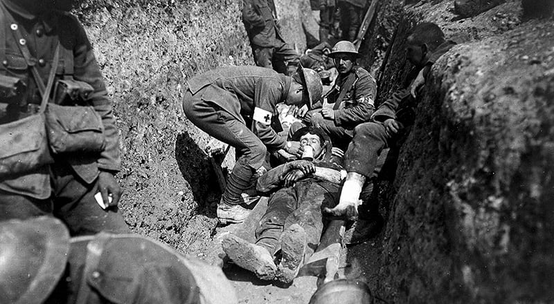 Se estima que hubo unos 20 millones de muertos durante la Primera Guerra Mundial