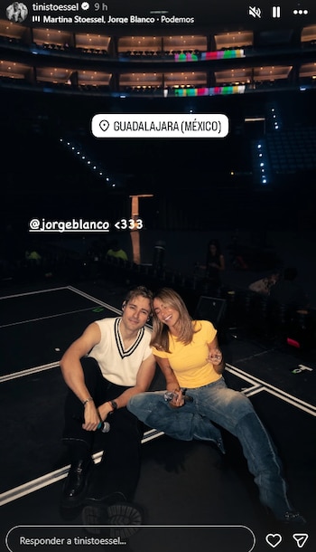 Jorge Blanco también formó parte del regreso de Tini