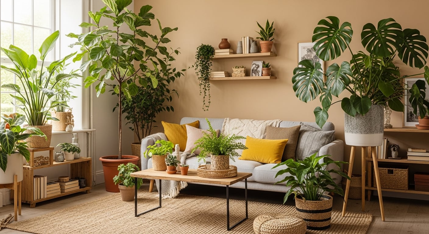 Las plantas grandes de interior que son fáciles de cuidar. (Imagen Ilustrativa Infobae)