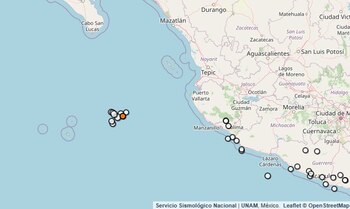 Temblor reportado en Jalisco.
(SSN)