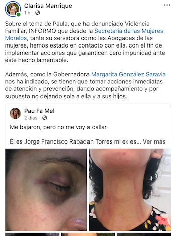 (Facebook: Clarisa Manrique)